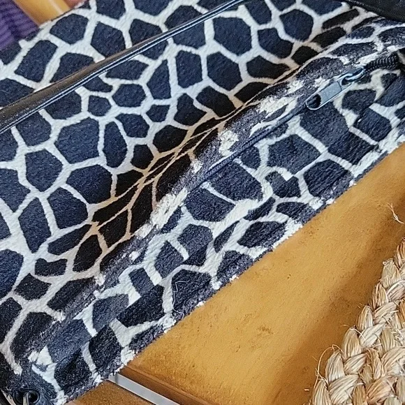 Kate Spade New York Leather Trimmed Animal Print Shoulder Bag - Picture 7 of 11